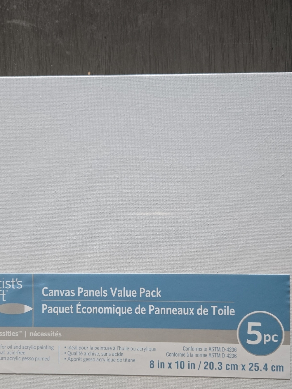 Canvas Panels Value Pack - White (5 pc)